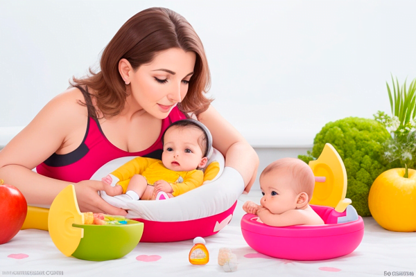 Madre amamantando a su bebé: La lactancia materna fortalece el vínculo y proporciona nutrientes esenciales para el crecimiento del bebé