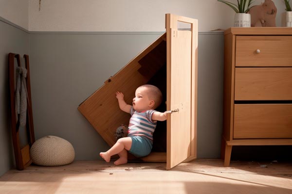 Descubre la importancia de anclar los muebles a la pared para la seguridad en el hogar. Protege a tus bebés exploradores y previene accidentes en casa. Asegura un ambiente libre de peligros
