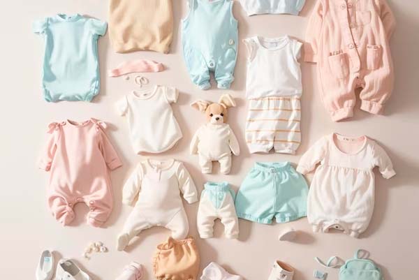 Bodys de algodón para bebés